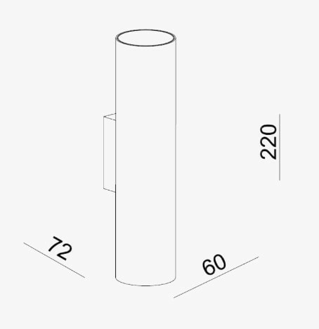 Oz K2 -Veggspot -Hvit - Bilde 2