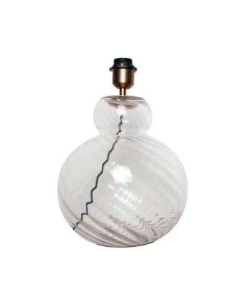 Alternative view of Bordlampe - Lily, clear swirl