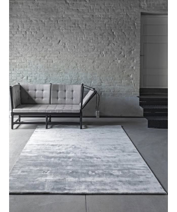 Alternative view of Earth bamboo gulvteppe - farge concrete