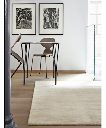 Alternative view of Earth bamboo gulvteppe - farge soft grey