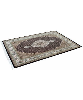 Tabriz Indi Black Cream gulvteppe -Utstilliing - Bilde 6