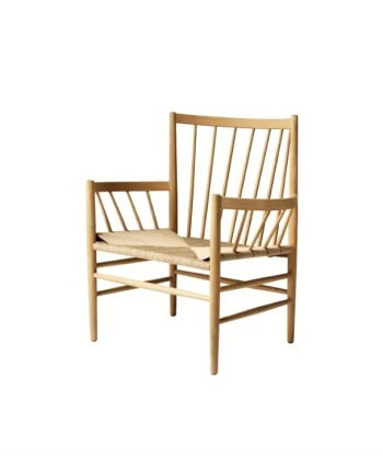 Alternative view of J82 - Loungestol - Svanemerket Eik, Naturlig