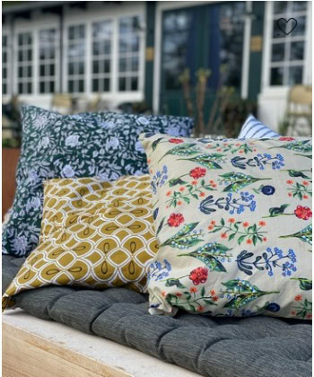 Putetrekk Daki - blomster - Bilde 3