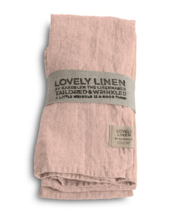 Linservietter, Lovely 4pk Litchi