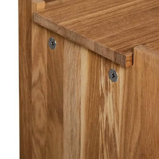 Reol Blocks - Natur eik, massiv - Bilde 3
