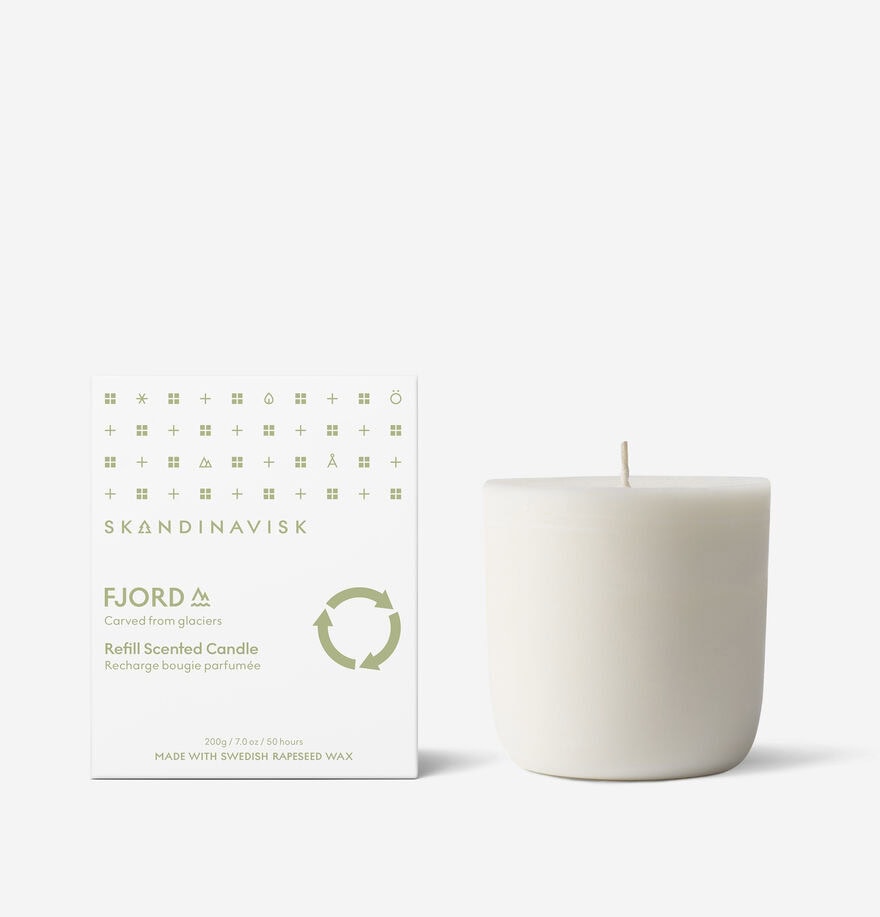 Duftlys - FJORD, 200g -REFILL