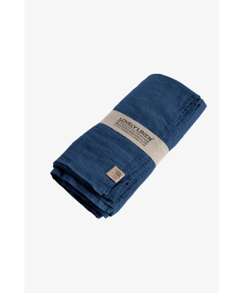 Linduk -145 x 250 cm -Denim Blue