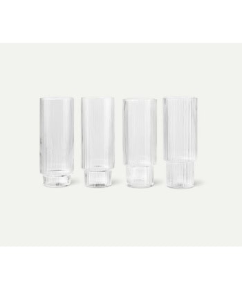 Ripple -Long Drink glass 4pk