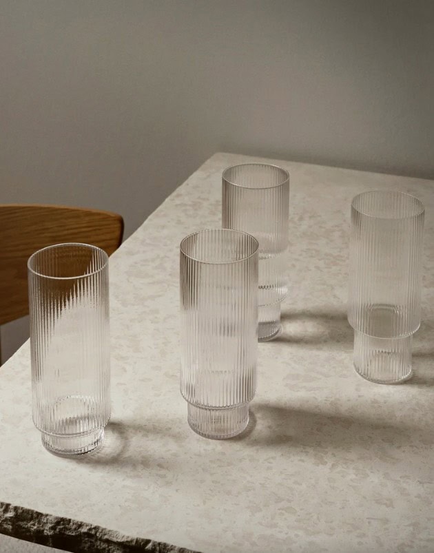 Ripple -Long Drink glass 4pk - Bilde 2