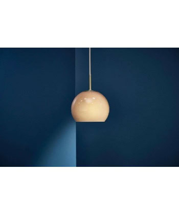 Alternative view of Ball Glass Pendel -Cappuccino Ø18