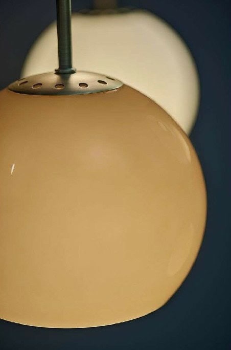 Ball Glass Pendel -Amber Ø18 - Bilde 2