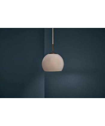 Alternative view of Ball Glass Pendel -Sand grå Ø18