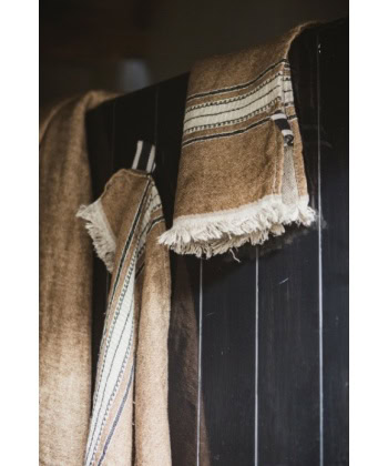 Alternative view of The Belgian Towel -Bruges Stripe
