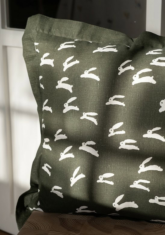 Rabbit -Putetrekk, grønn - Bilde 2