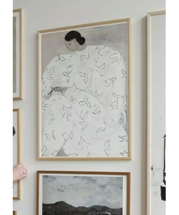 Alternative view of White Flower -Plakat -50x70
