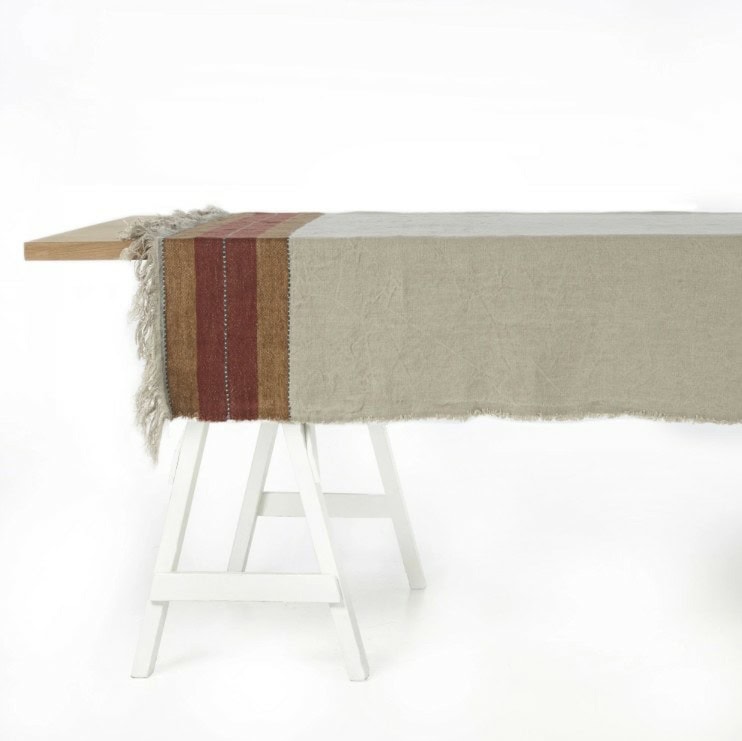 Linduk -The Belgian Table Throw -Hillside 140x230 - Bilde 5