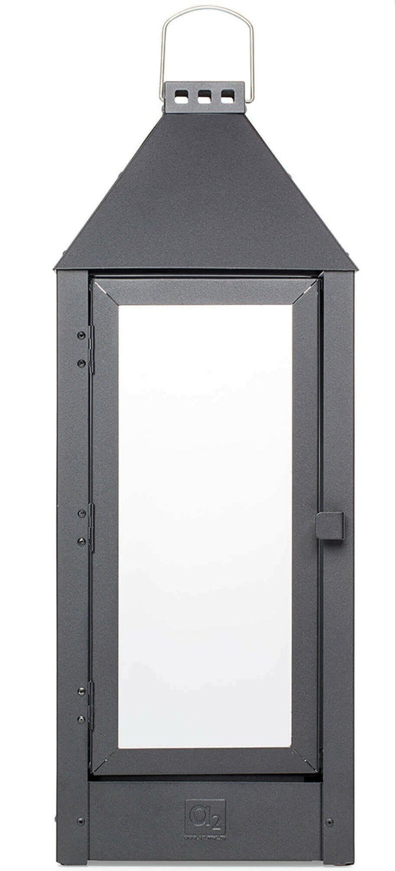 Lyslykt utendørs, Sort -Large
