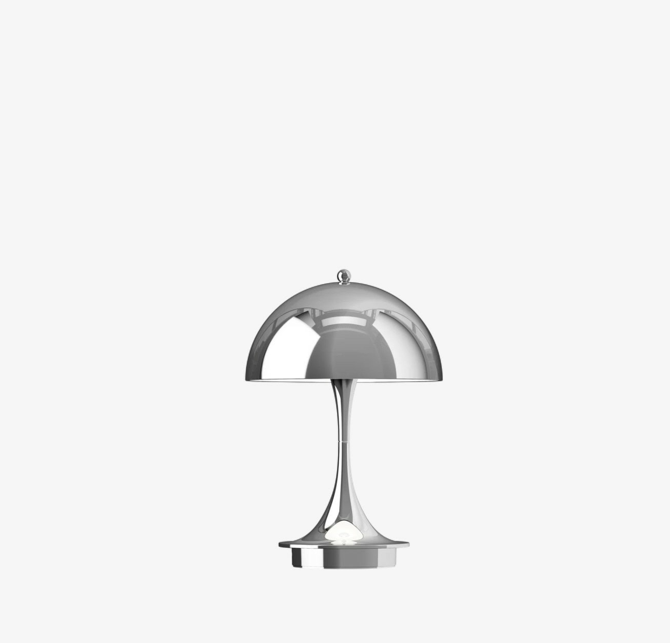Panthella 160 Oppladbar -Krom Metall, V3