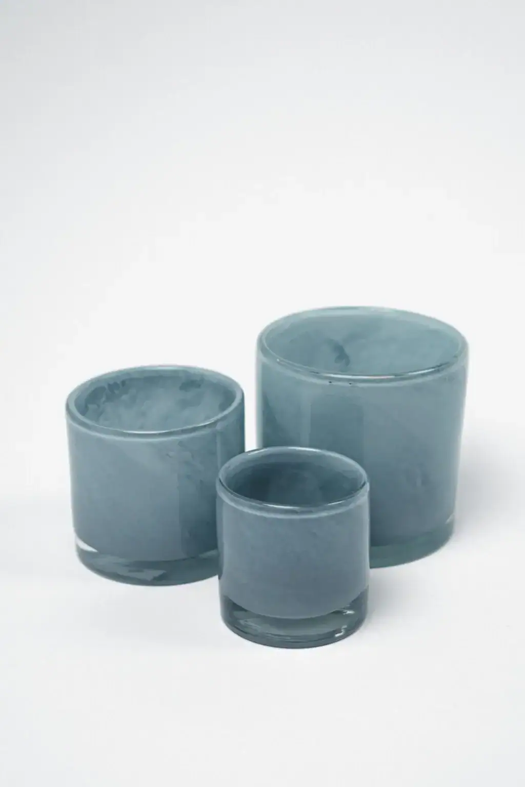 Nilla telysholder -Lysblå, 8cm - Bilde 4