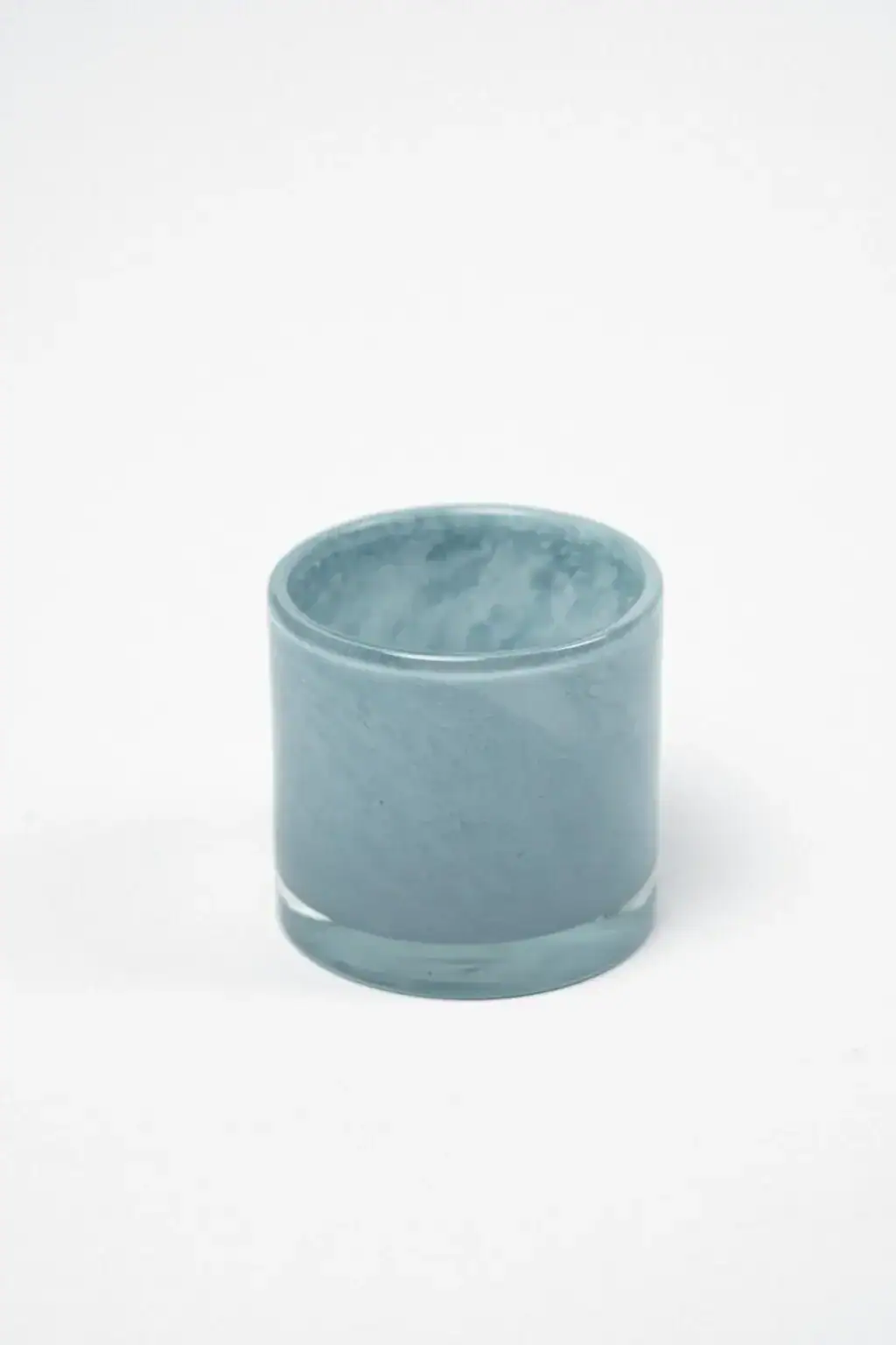 Nilla telysholder -Lysblå, 10cm