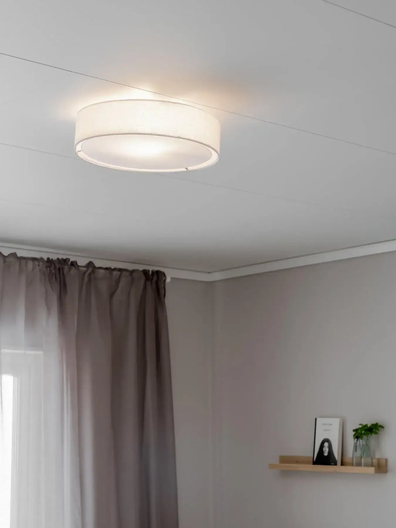 Sam Plafond -Hvit Lin - Bilde 2