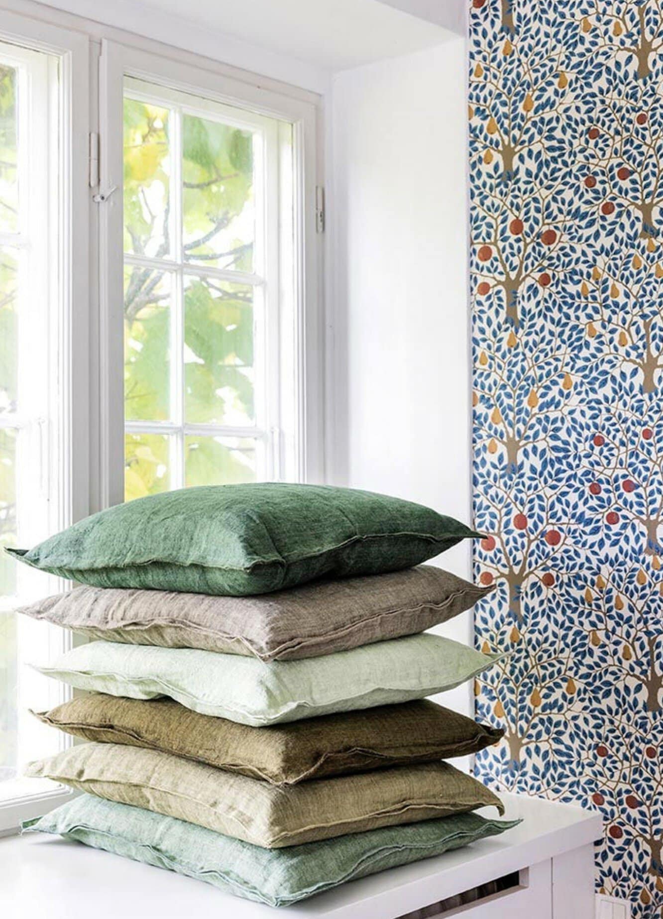 Putetrekk -Linen Seagrass - Bilde 2