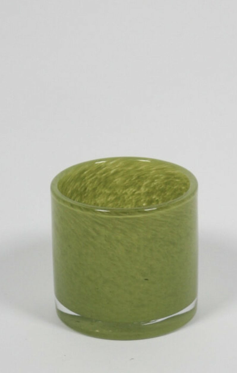 Nilla telysholder -Kiwigrønn, 8 cm