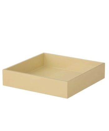 Serviettholder / brett- Hvete -22,5cm