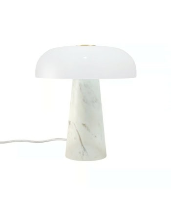 Glossy Mini Hvit -Bordlampe