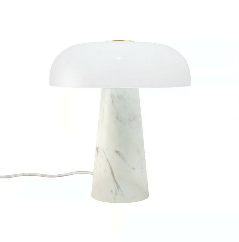 Glossy Mini Hvit -Bordlampe