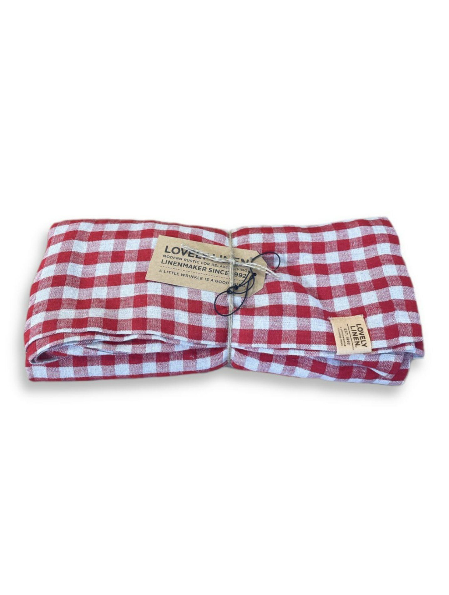 Linduk -145 x 250 cm -Square Real Red