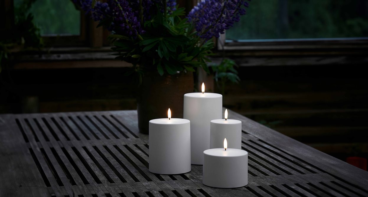 LED kubbelys -UTENDØRS 10,1x12,8cm - Bilde 2