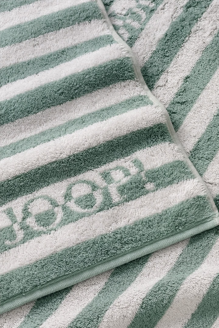 JOOP! Split Stripes -Håndkle 50x100, Grønn - Bilde 3