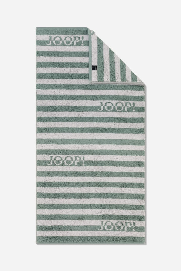 JOOP! Split Stripes -Håndkle 50x100, Grønn