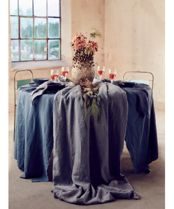 Linduk -145 x 300 cm -Dusty Blue - Bilde 2