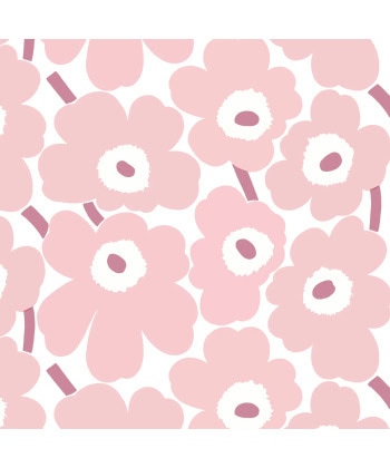 Papirservietter -Marimekko Mini Unikko Light pink, Lunsj