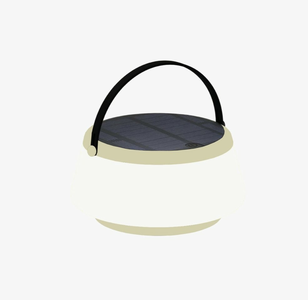 Solar Lantern bordlampe -Oppladbar/solcelle - Bilde 2
