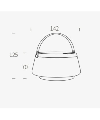 Solar Lantern bordlampe -Oppladbar/solcelle - Bilde 3