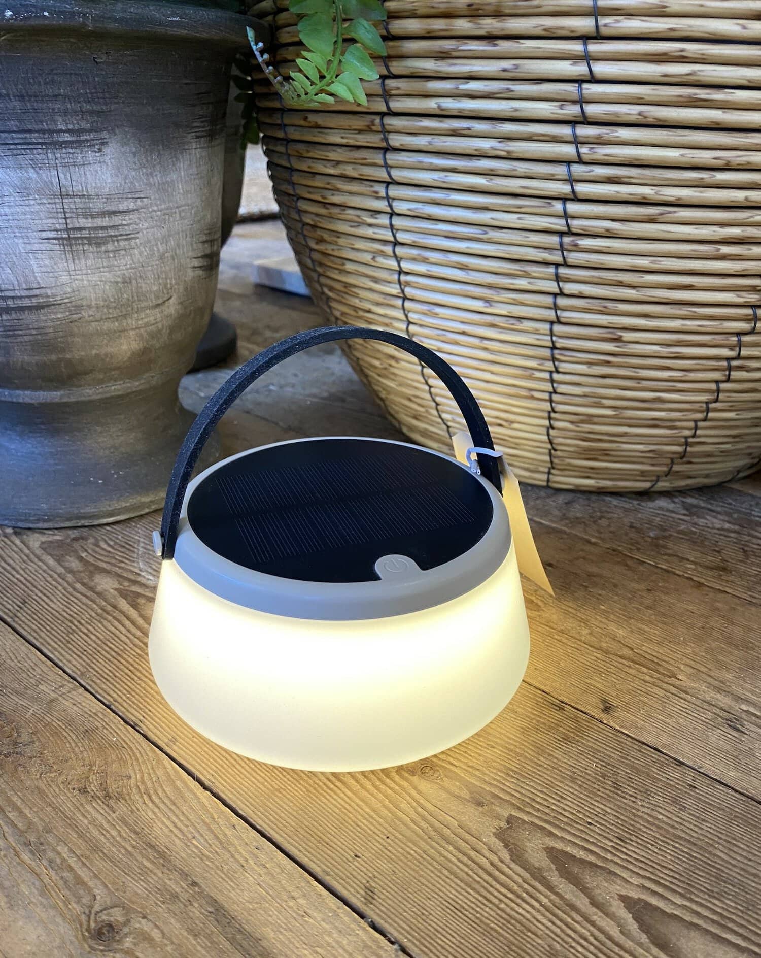 Solar Lantern bordlampe -Oppladbar/solcelle - Bilde 8