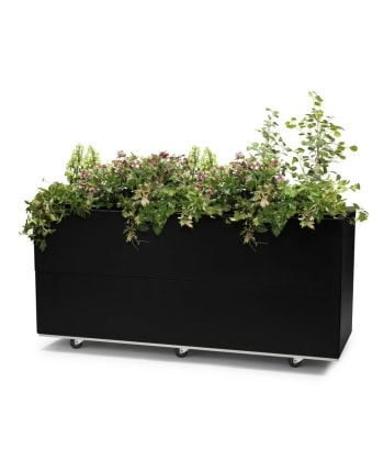 BEDD 120x40 H50 Sort Lakk
