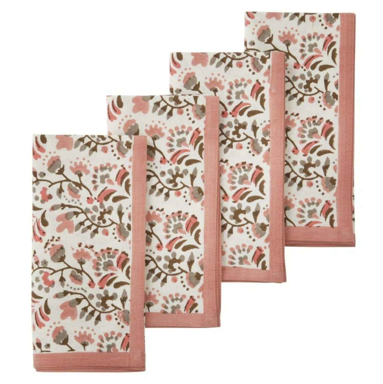 Servietter -Marigold Rose, 4pk (bomull)