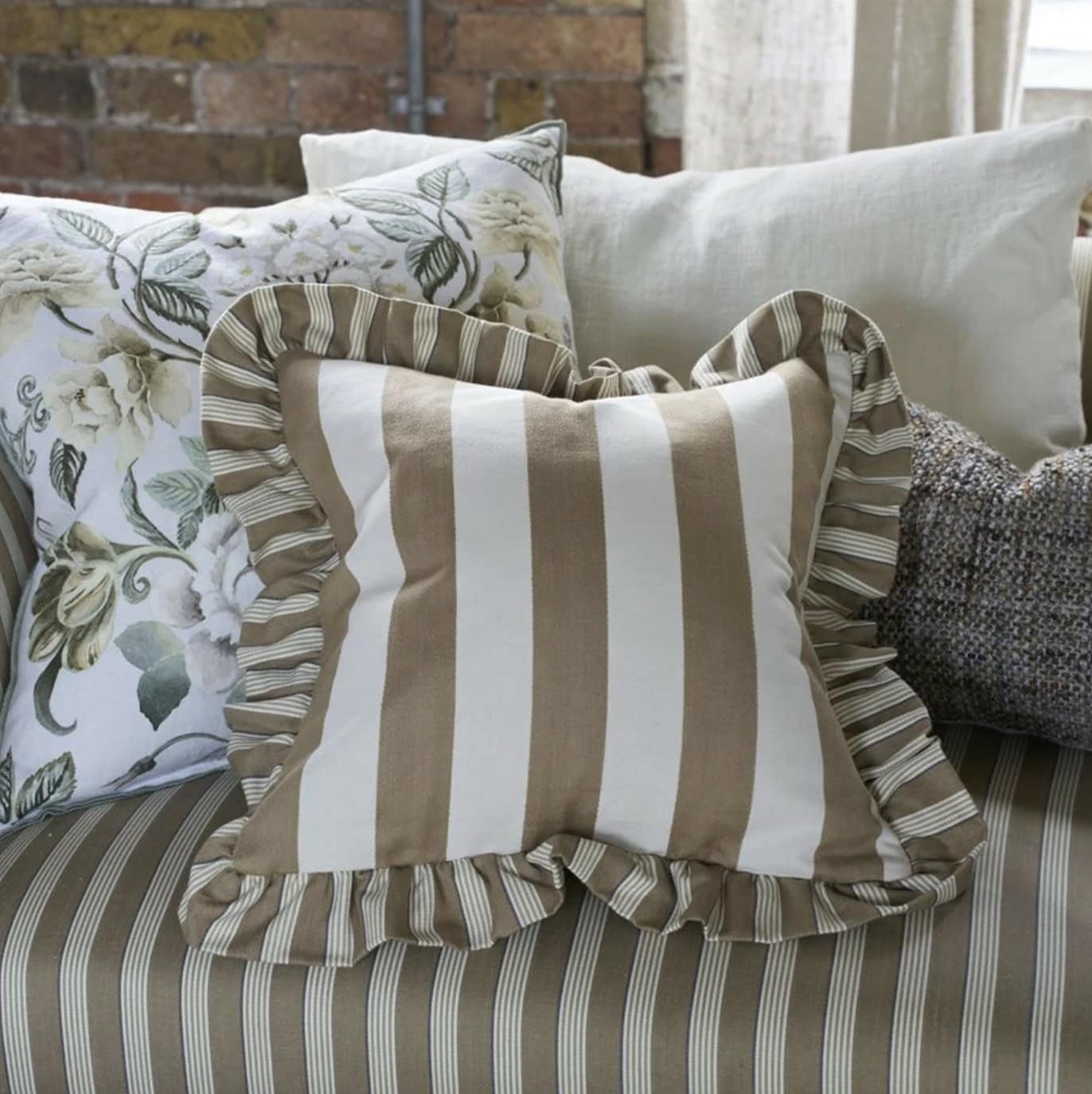 Berkeley Stripe Natural Pute - Bilde 2