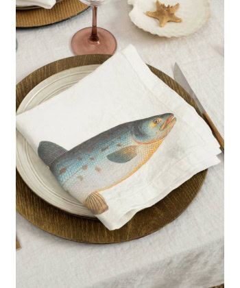 Linservietter -Sjøfisk, 6pk
