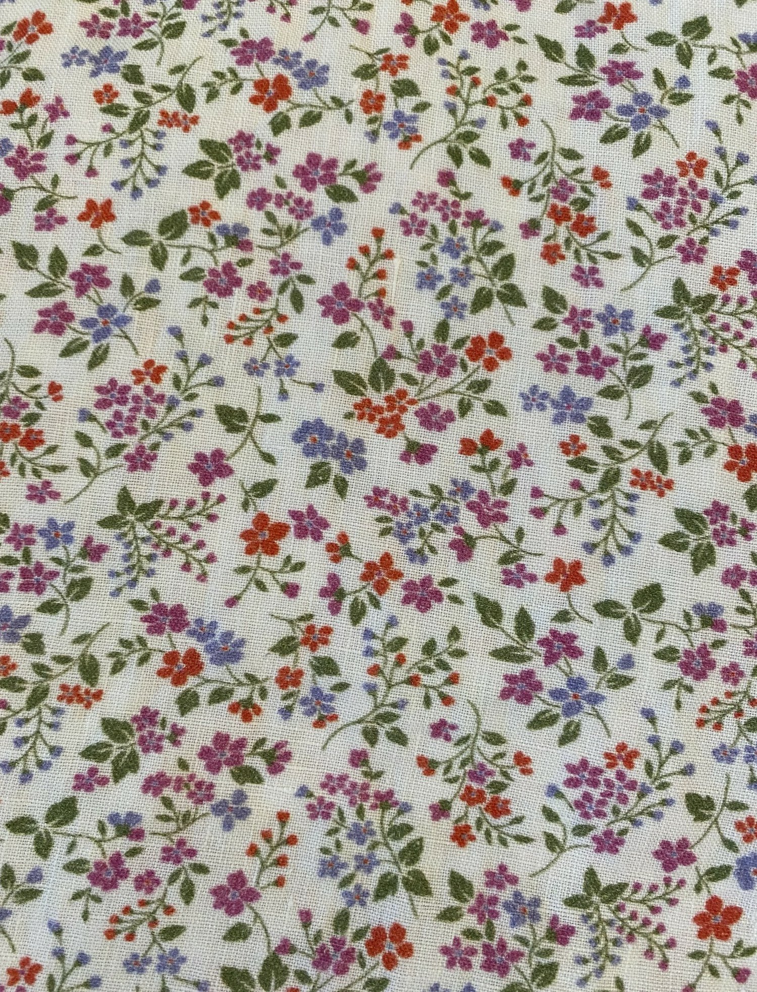 Putetrekk -Lin Blomster, 50x50 - Bilde 2