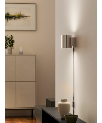 Alternative view of Evoke Vegglampe -Krom S