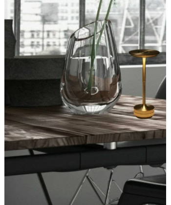 Alternative view of Pamir Oppladbar Bordlampe -Messing