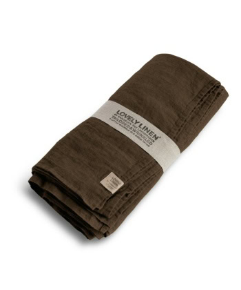 Lovely linen chocolate