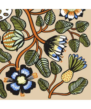 Papirservietter -Marimekko Tiara Green, Kaffe