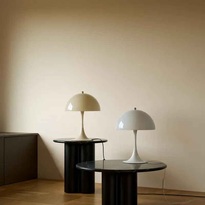 Panthella 320 Bordlampe Beige - Bilde 6