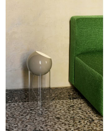 Alternative view of Topan Bord / gulvlampe VP14 -Grå beige